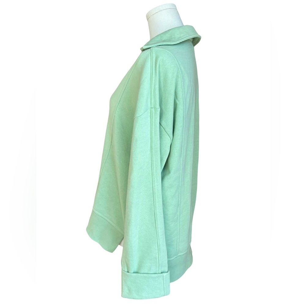 Anthropologie Pilcro Mint Green Crewneck Sweatshirt - Picture 2 of 7